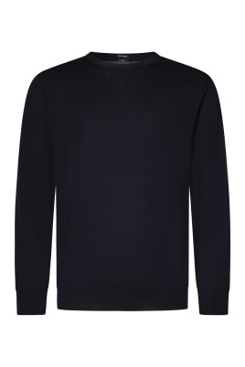 blue-ribbed-crewneck-sweater