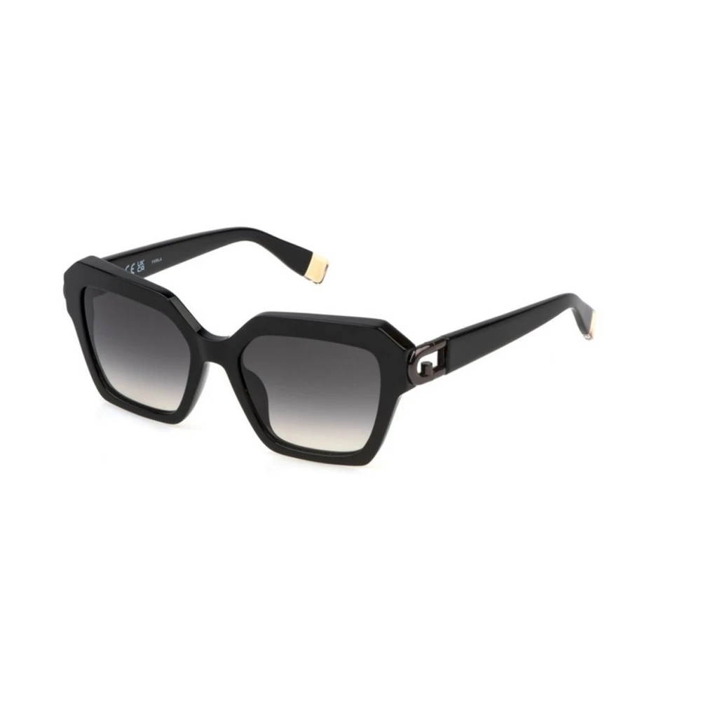 Furla Women's Black Sunglasses, 53 Mm, Authentic Sfu817 700Y Glasses