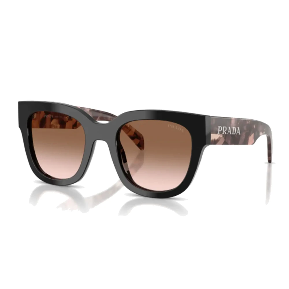 Prada Sunglasses, Female, 52 Mm, Prc04s 28F90p Sunglasses Black