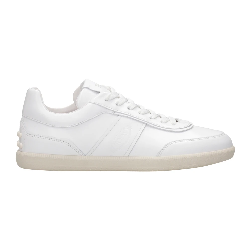 Tod’s Tabs Leather Sneakers Heren Schoenen Wit