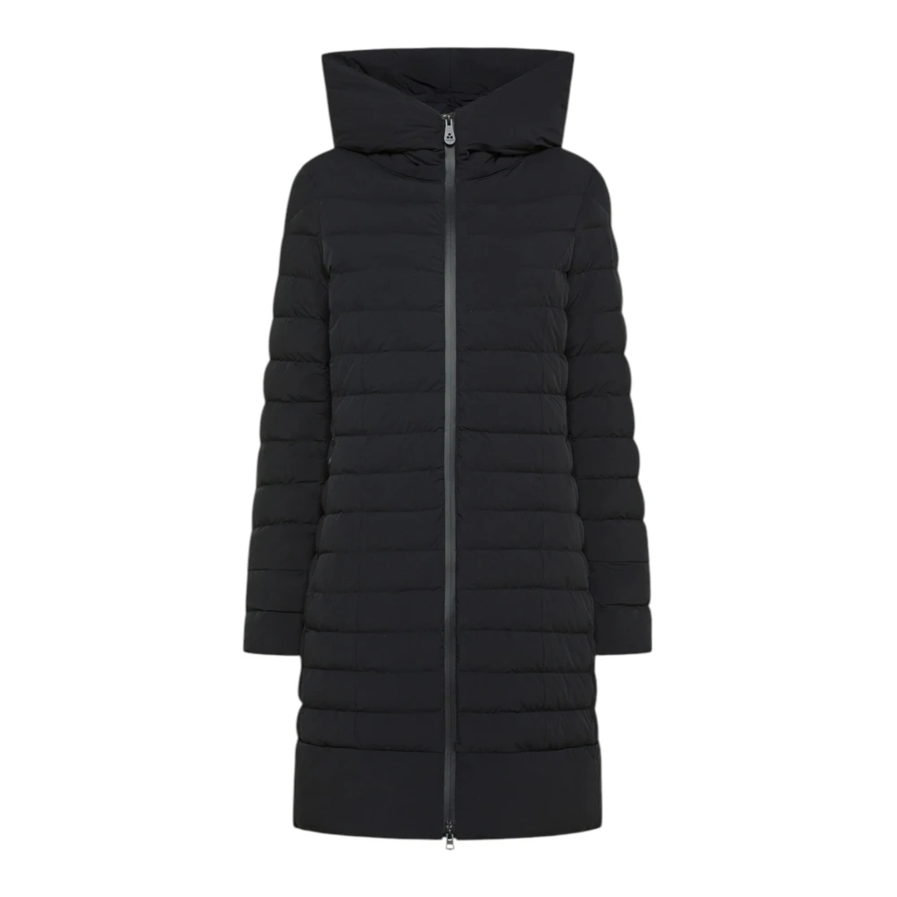 Peuterey Women's Black Parkas, Xl, Down Jacket With Thermoplume® Padding