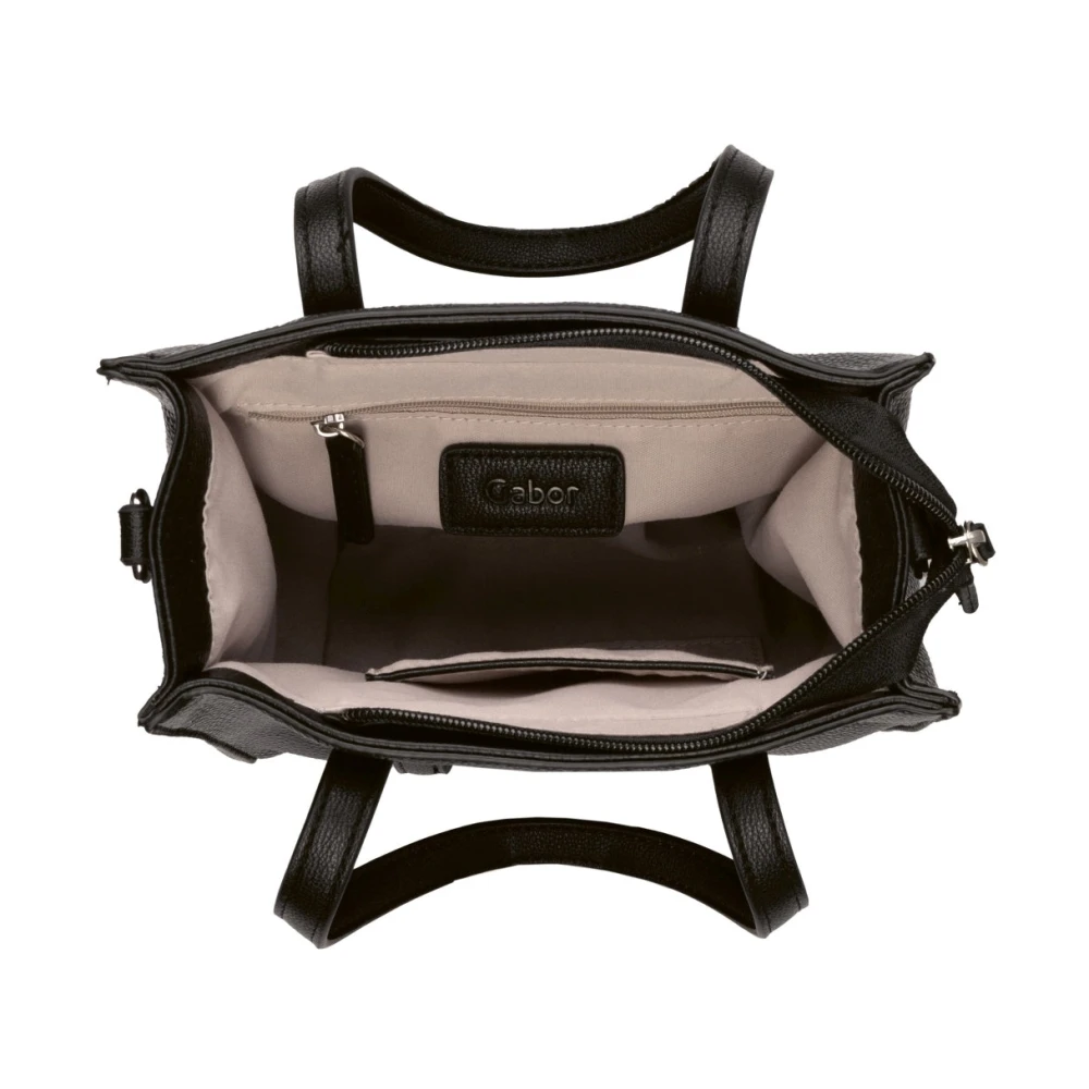 Gabor Zwarte Crossbody Tas voor Vrouwen Black Dames