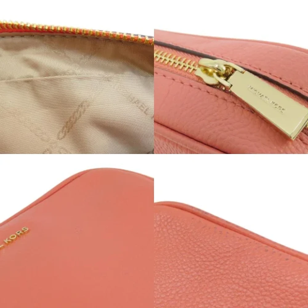 Michael Kors Pre-owned Leather shoulder-bags Pink Dames