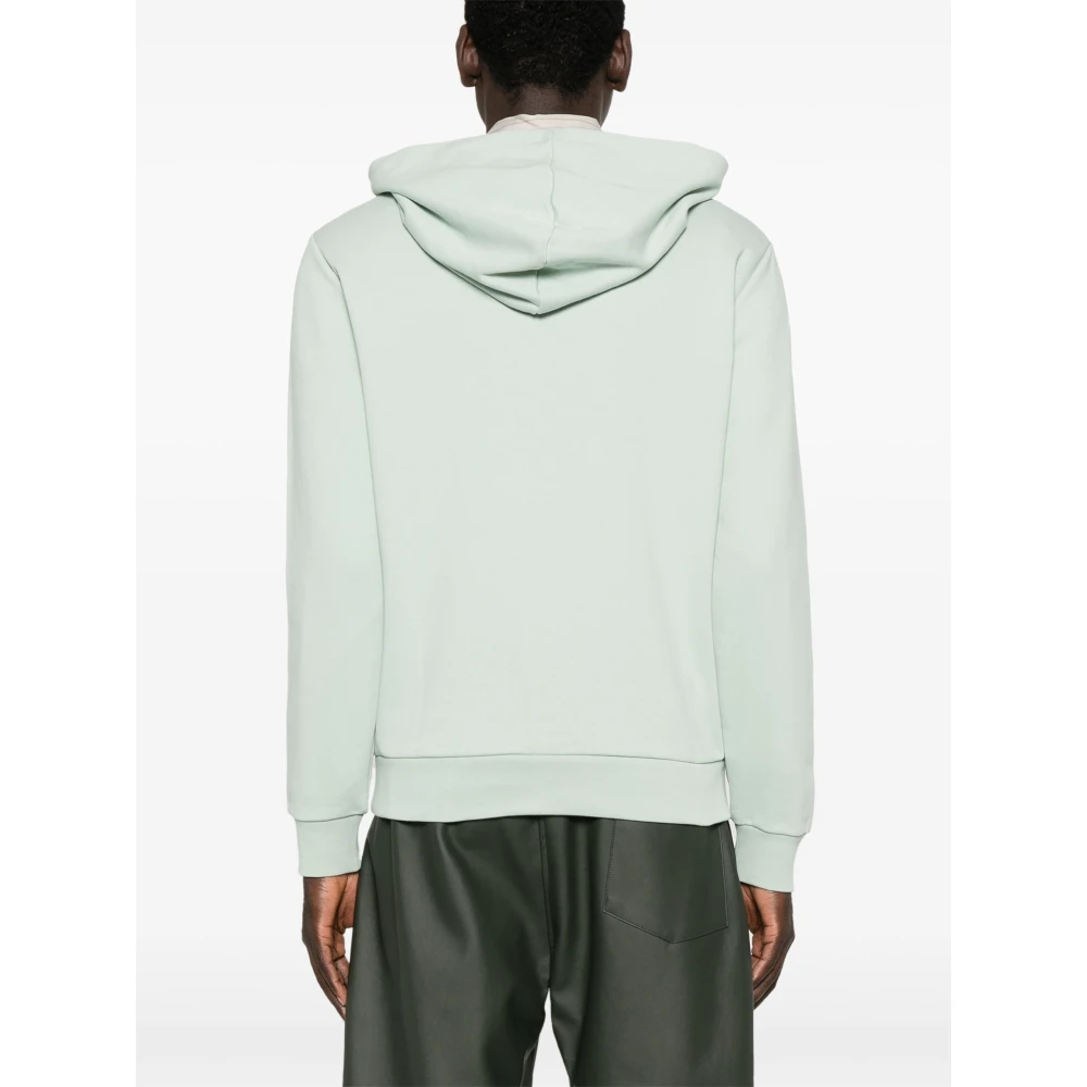 A.p.c. Katoenen Hoodie Green Heren