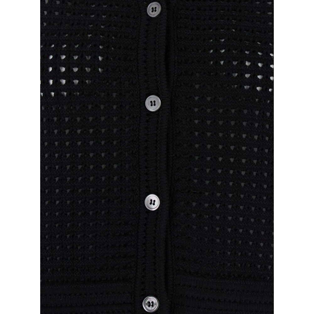 Dunst Sleeveless Knitwear Black Dames