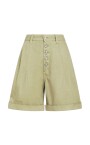 stylish-olive-green-summer-shorts