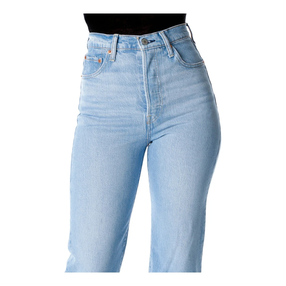 Levi's Highwaist Bootcut Jeans Blue Dames