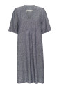robe-courte-bleu-marine-melange