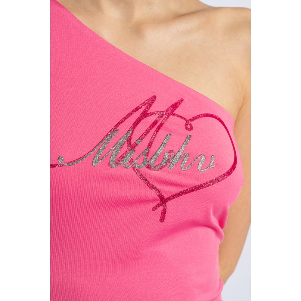 Misbhv Top met logo Pink Dames