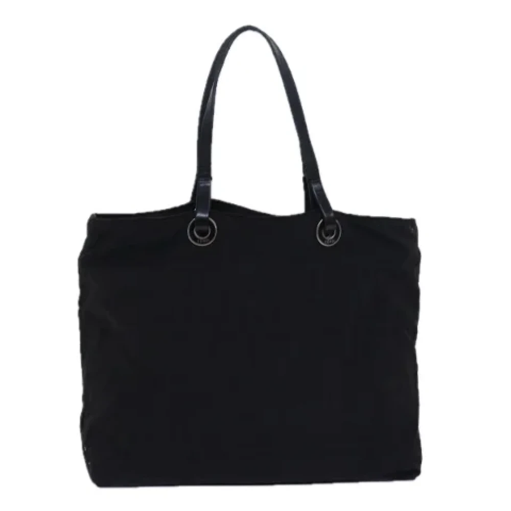 Fendi Vintage Pre-owned Canvas fendi-bags Black Dames
