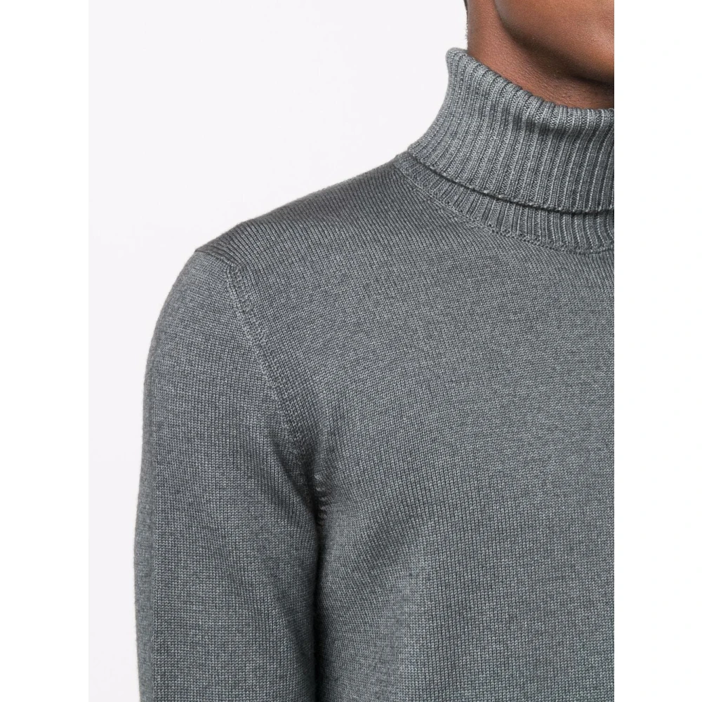 Drumohr Grijze Sweatshirt Aw24 Herenmode Gray Heren