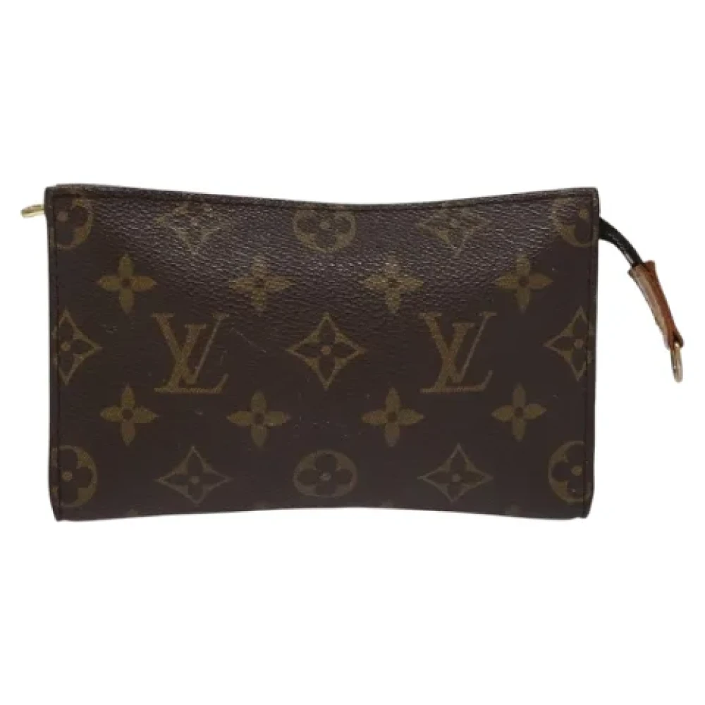 Louis Vuitton Vintage Pre-owned Canvas pouches Brown Dames