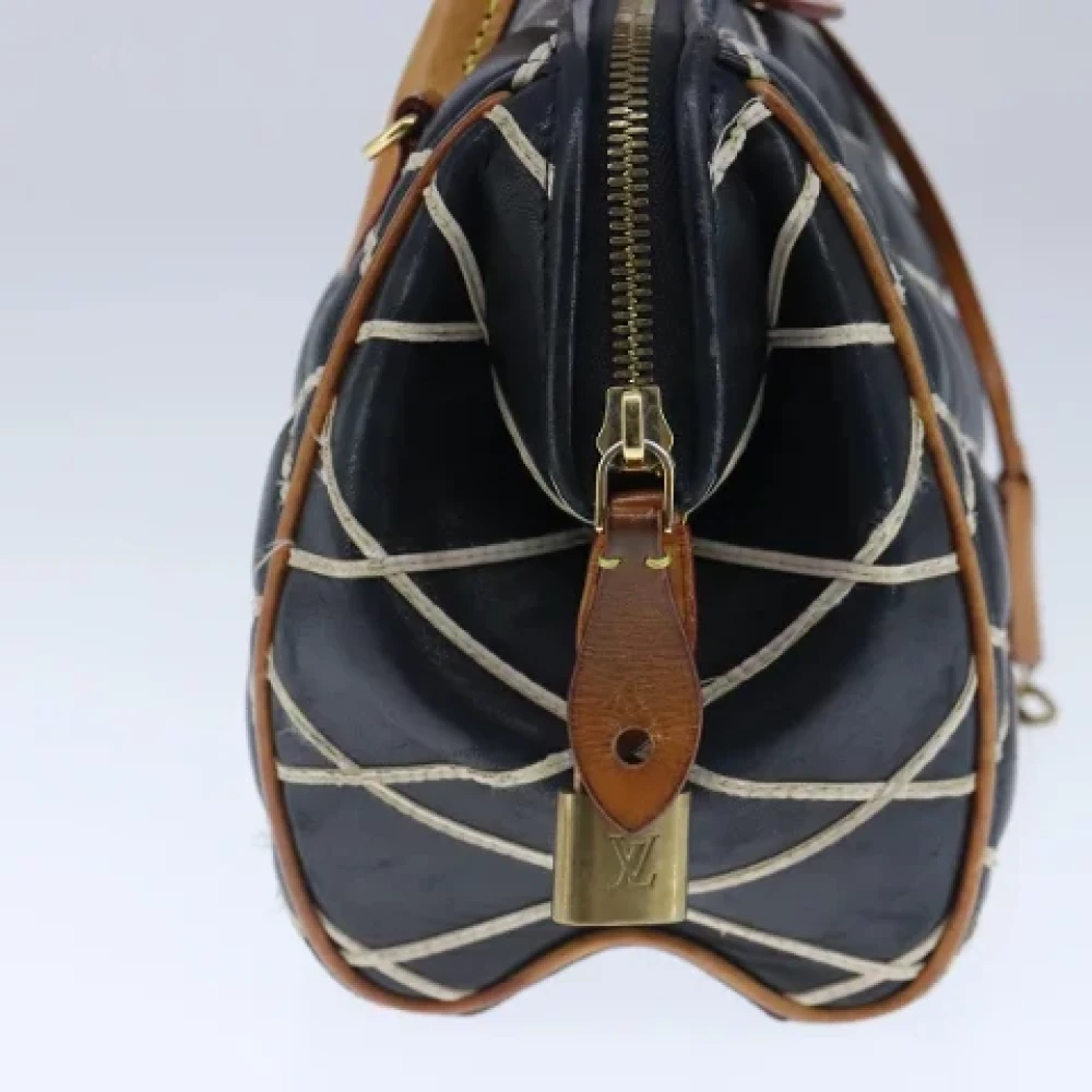 Louis Vuitton Vintage Pre-owned Leather louis-vuitton-bags Black Dames