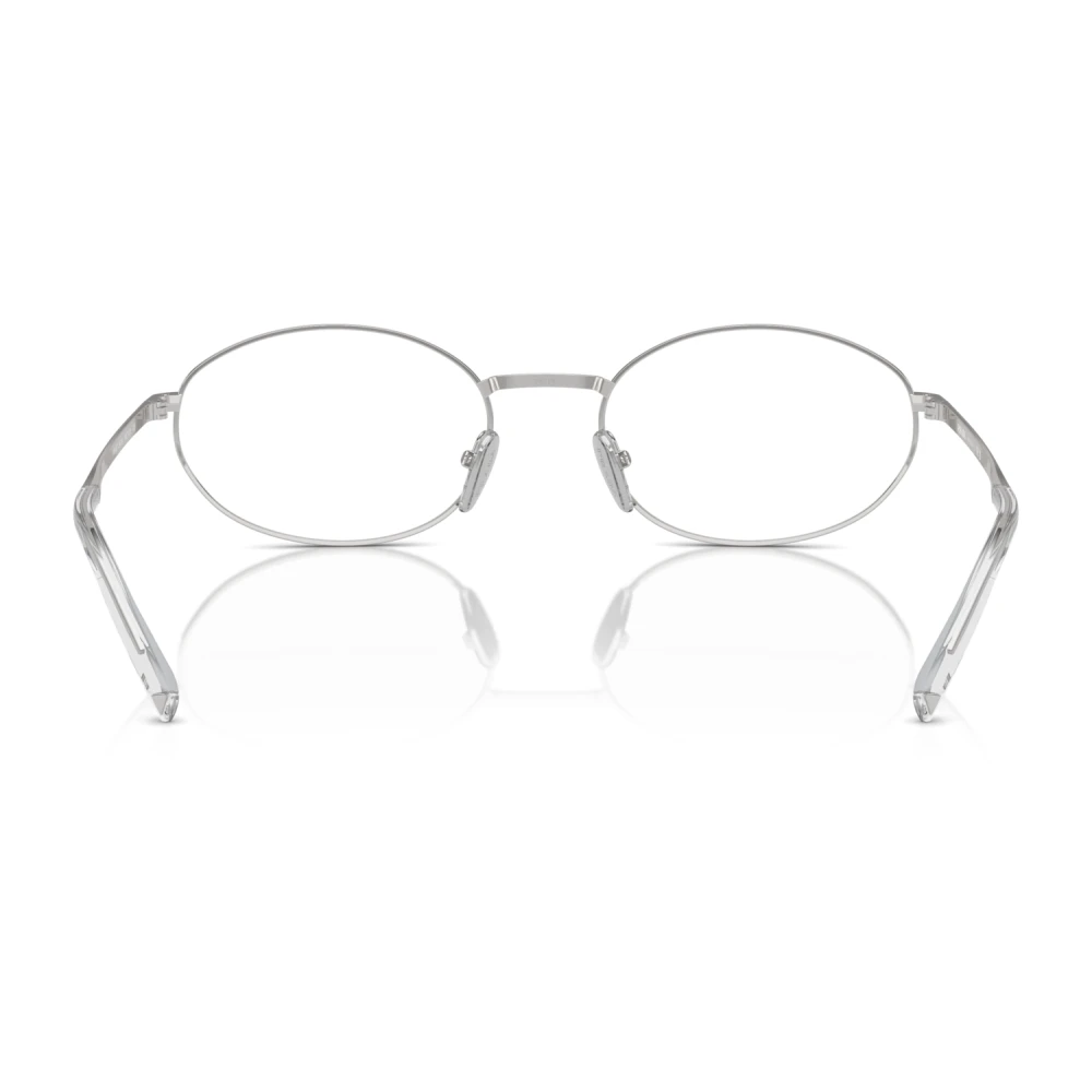 Prada Stijlvolle Bril in Zwart Gray Dames