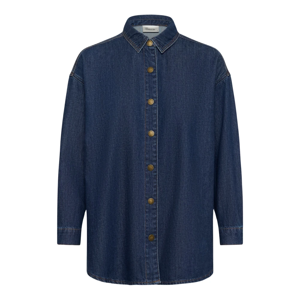 My Essential Wardrobe , Damen, Blusen & Hemden, Blau, M