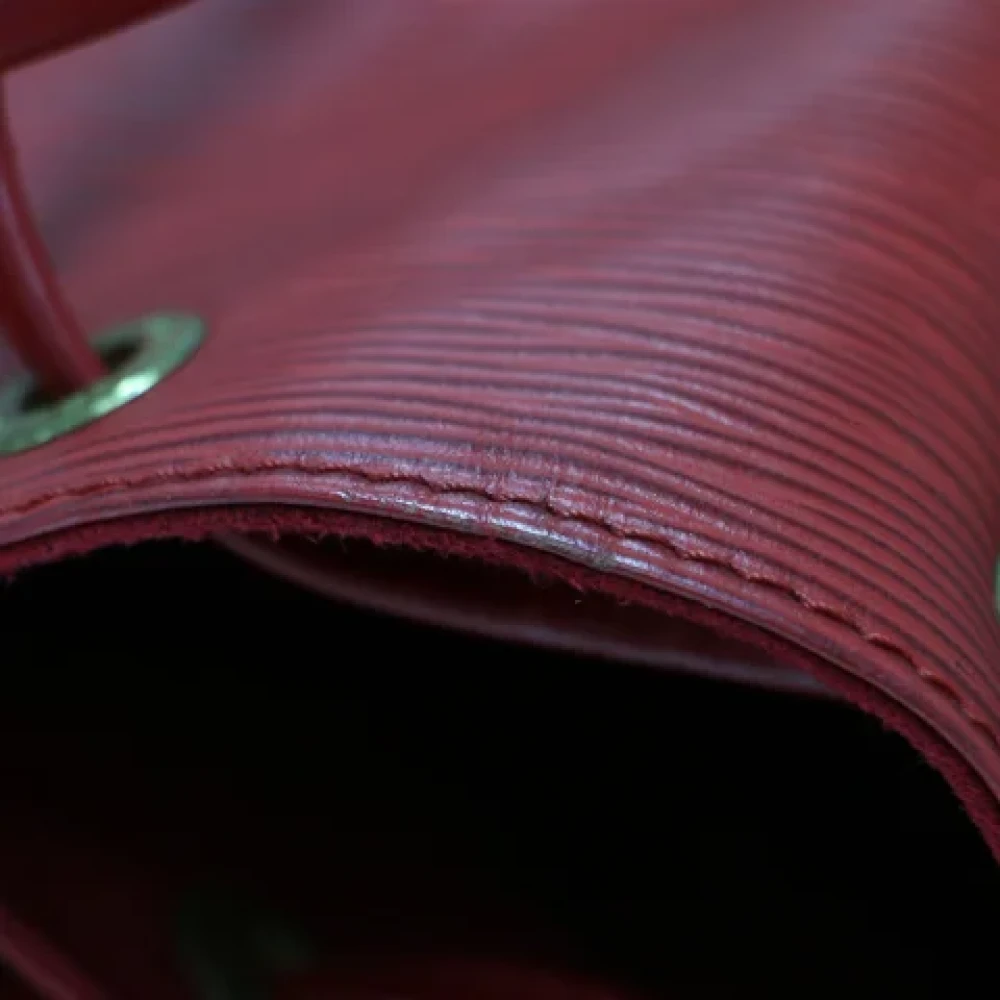 Louis Vuitton Vintage Pre-owned Leather louis-vuitton-bags Red Dames