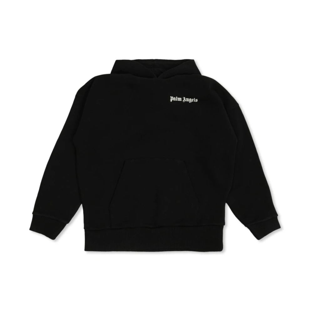 Palm Angels Boys Black Sweatshirt Size 10 Y
