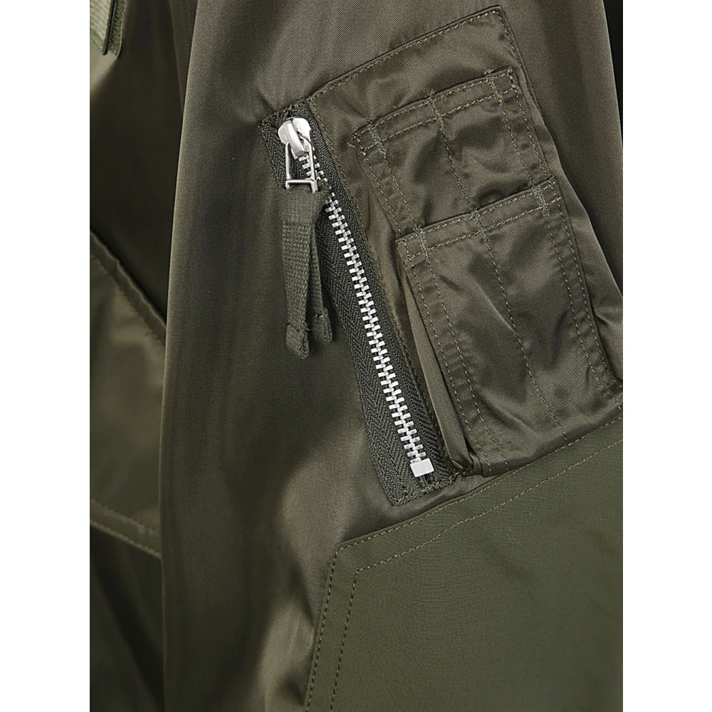 Comme des Garçons Khaki Mannenjas voor Mannen Green Heren