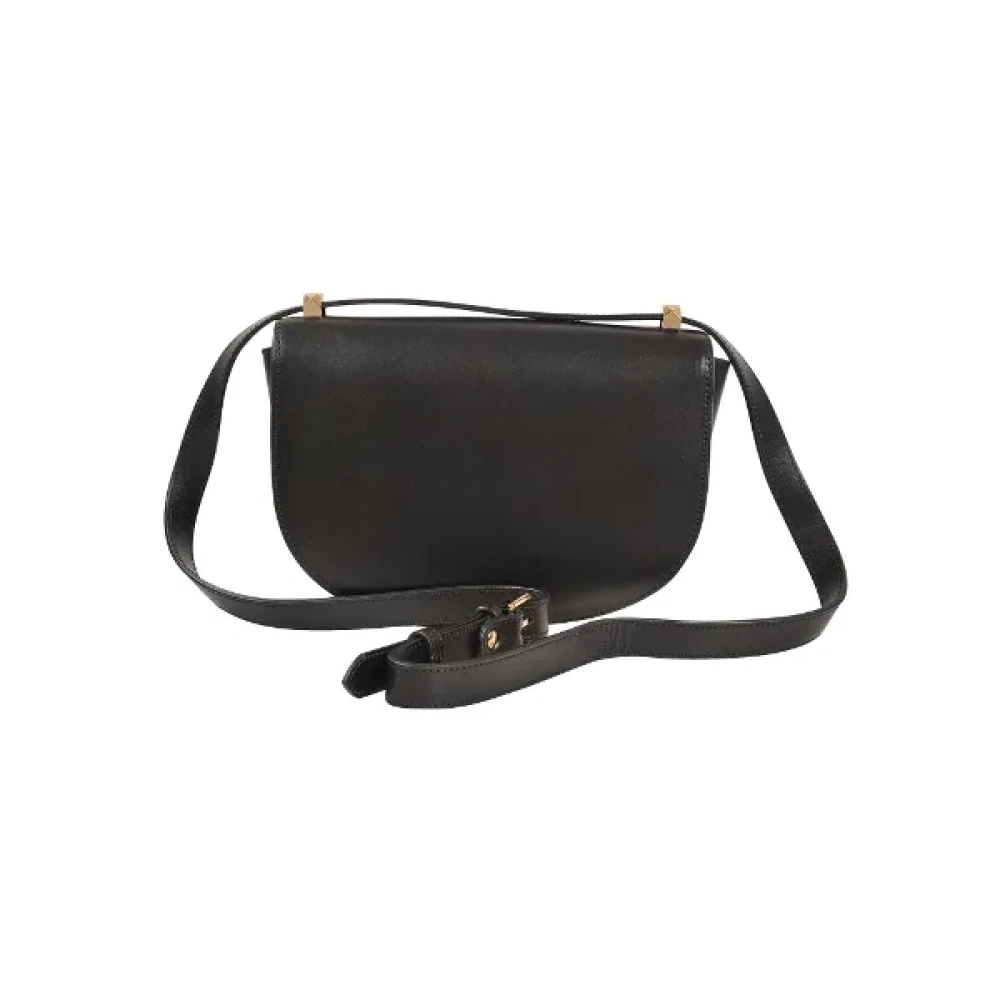 A.p.c. Leather crossbody-bags Black Dames