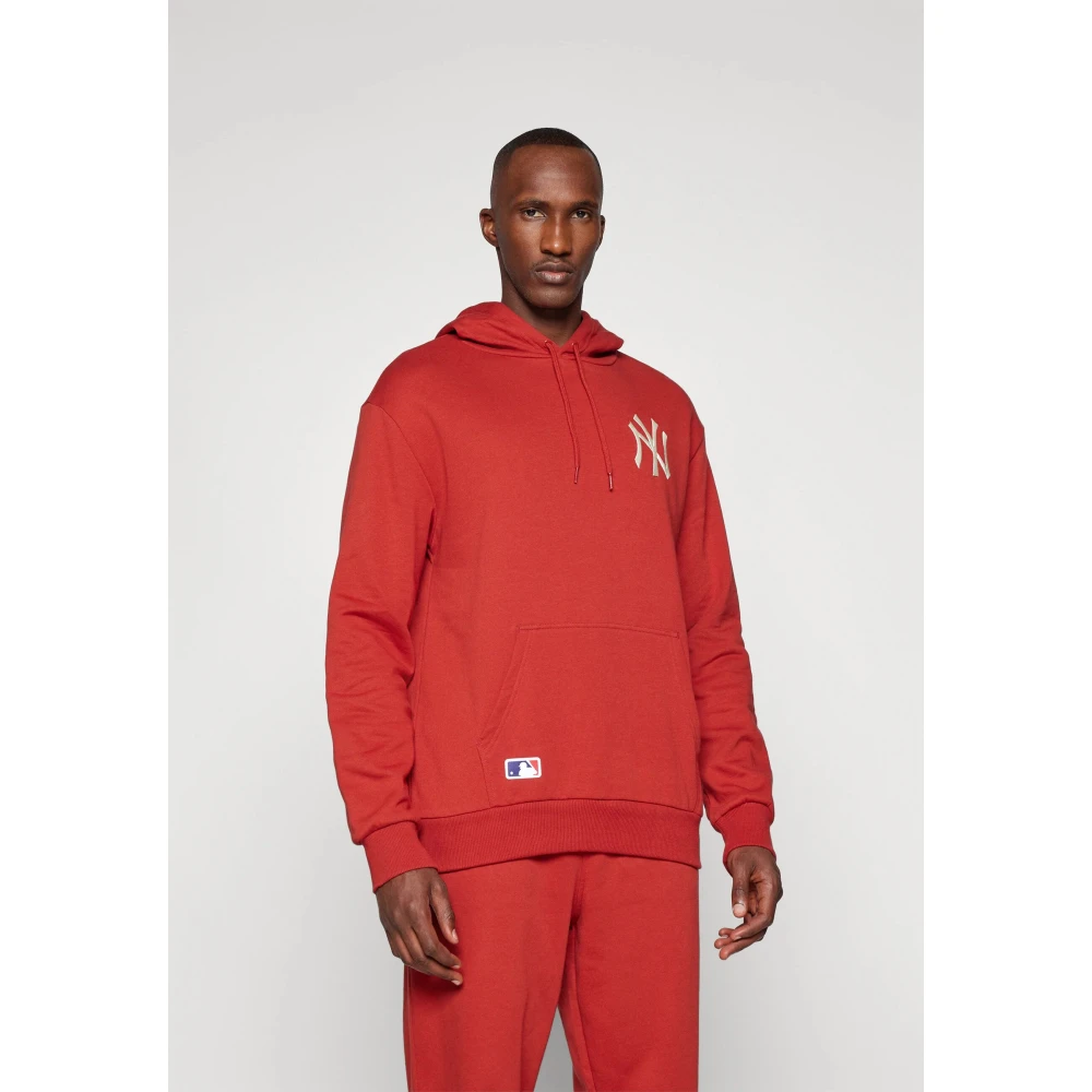 new era Yankees League Essential Sweatshirt Red Heren
