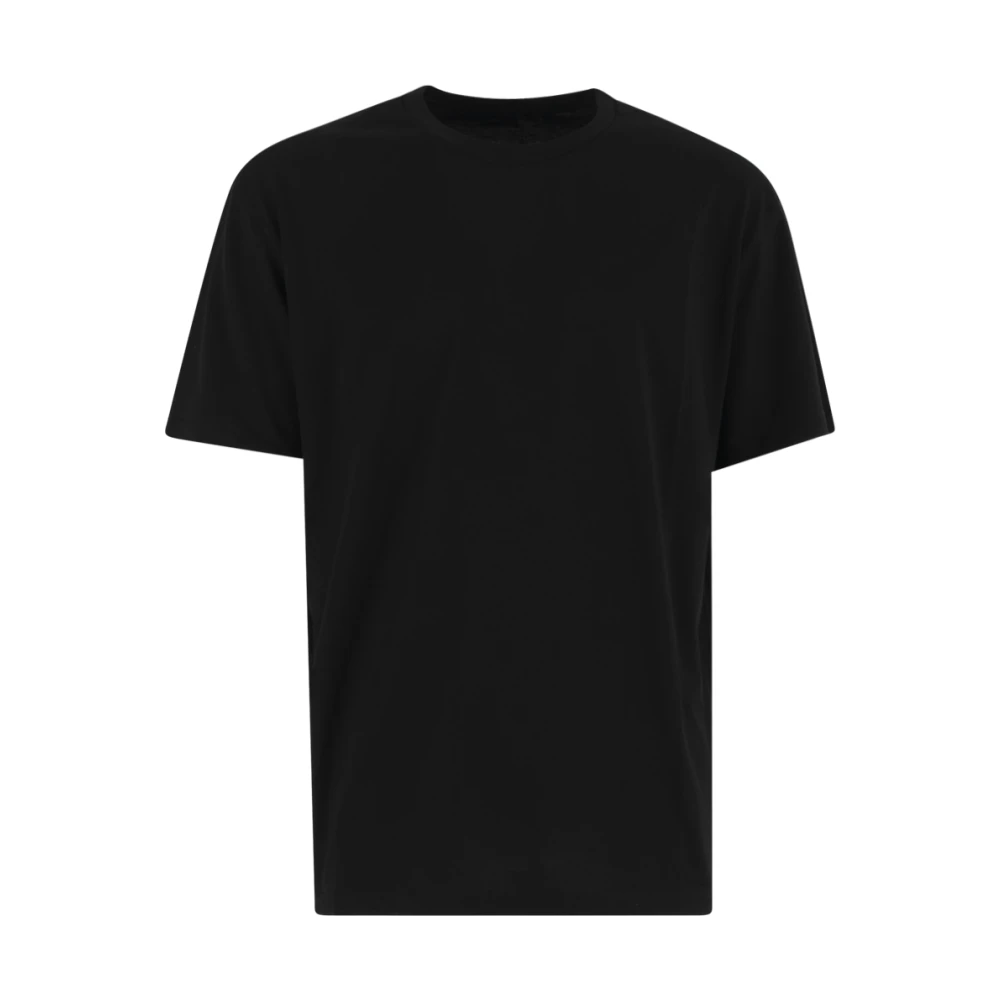 Roberto Collina Zwarte T-shirts en Polos gg bsc Black Heren