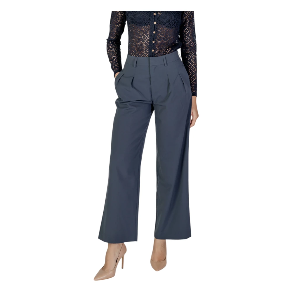 Calvin Klein Jeans Palace Pants Lente Zomer Collectie Gray Dames