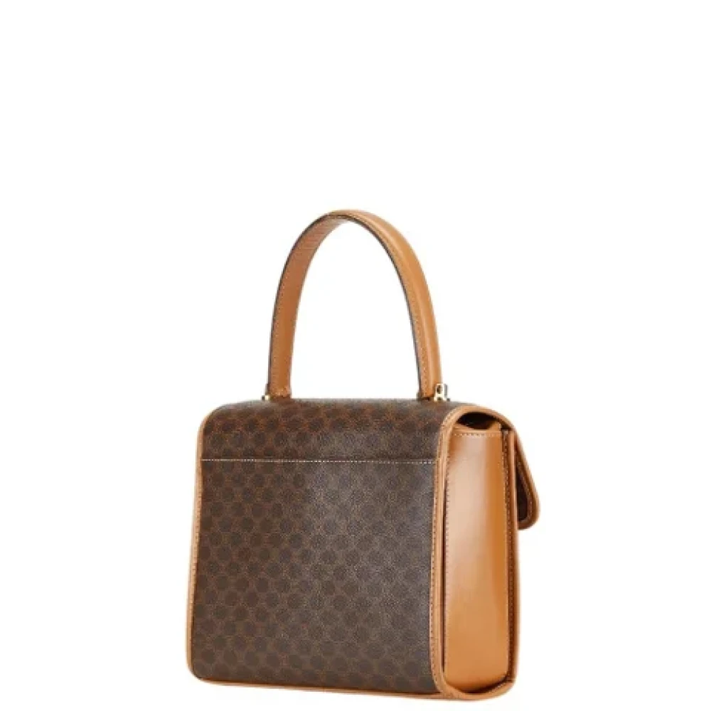 Celine Vintage Pre-owned Leather celine-bags Brown Dames