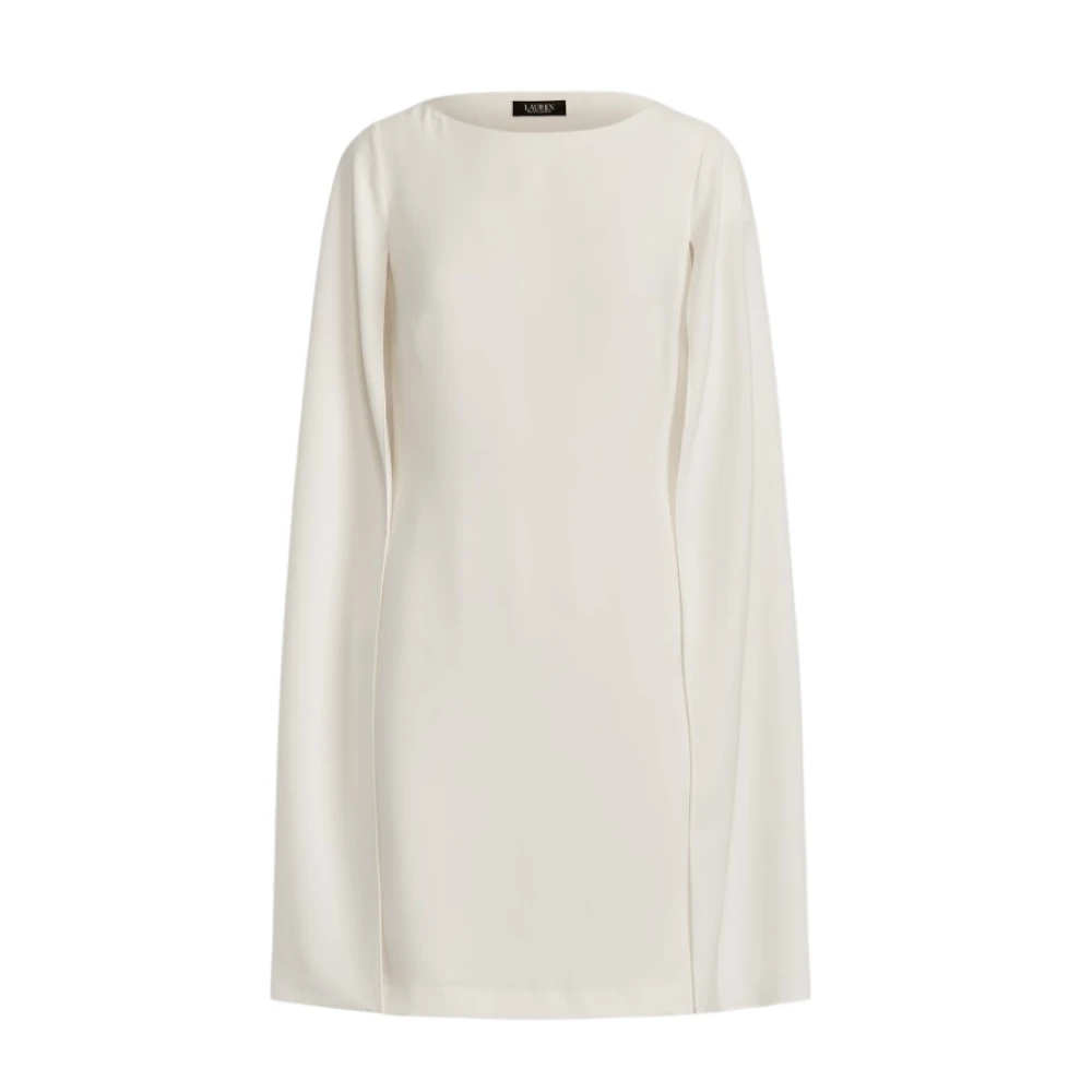 Ralph Lauren Women's Beige Petra Long Sleeve Dress