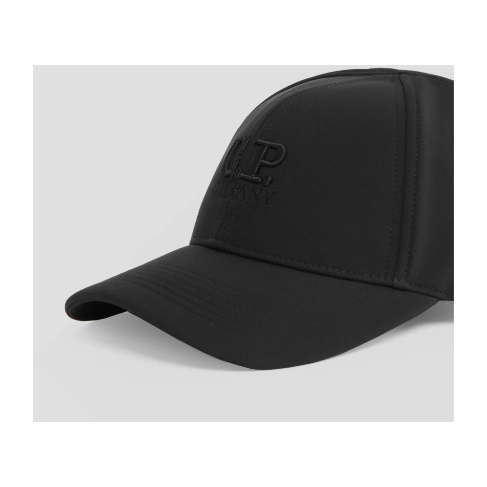 C.P. Company Shell-R Zwart Zonneklep Hoed Black Heren