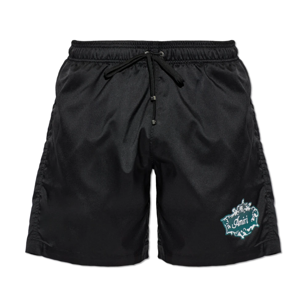Amiri Hombre Negro - Pantalones Cortos De Baño - Swimwear - 2XL - Pantalones Cortos De Baño