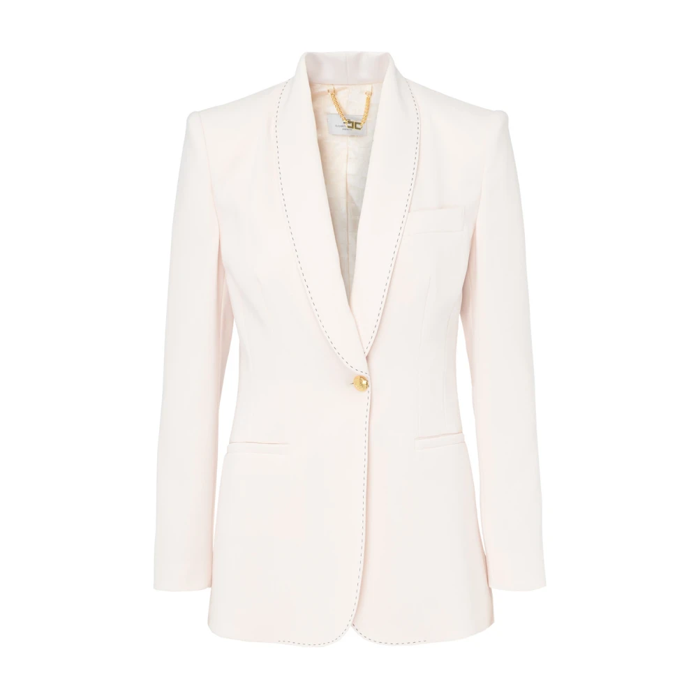 Elisabetta Franchi Boterjas Gi09051E2-193 Beige Dames