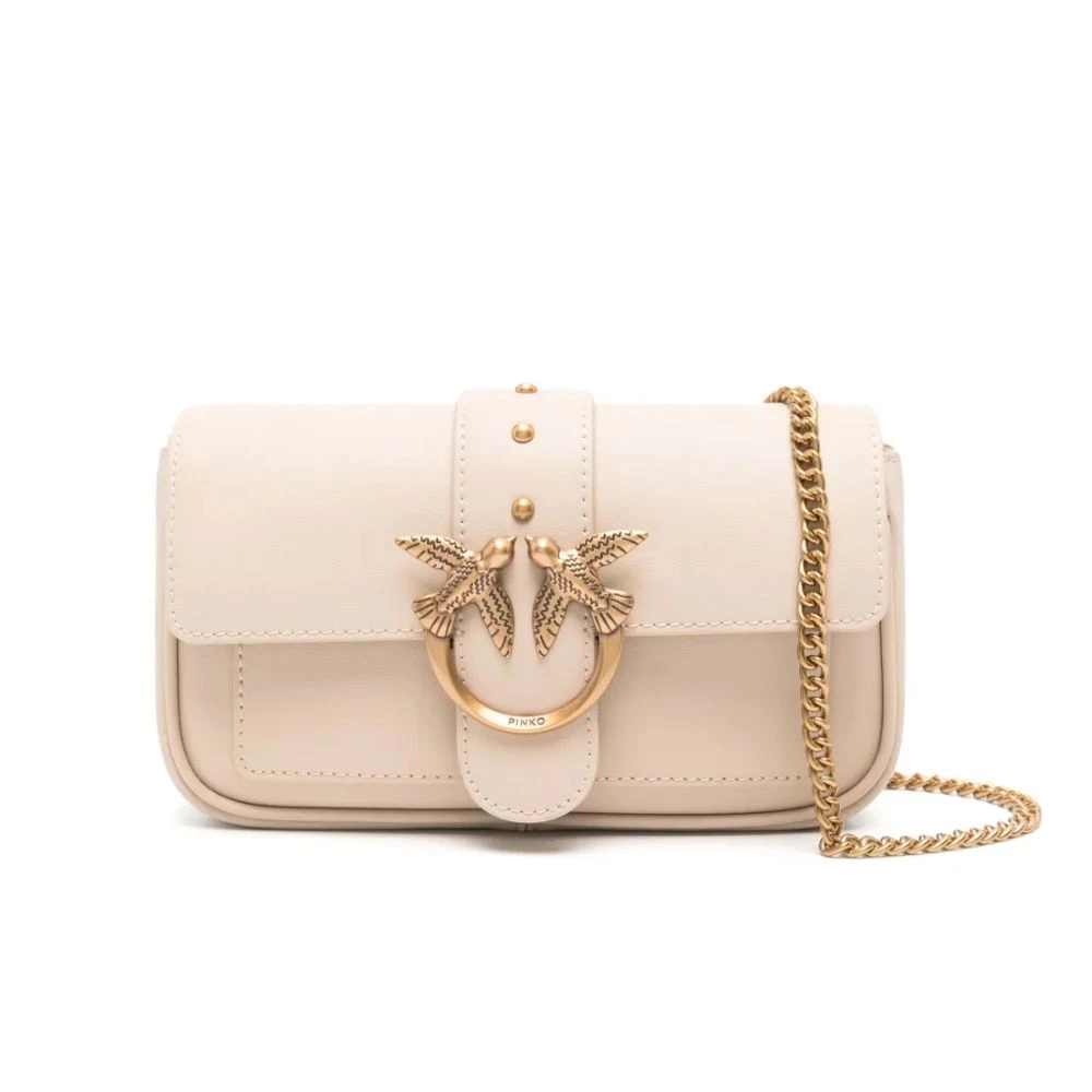 Pinko Women's Pink Pocket Love Bag - O - Cross Body Bags - One Size - Bags