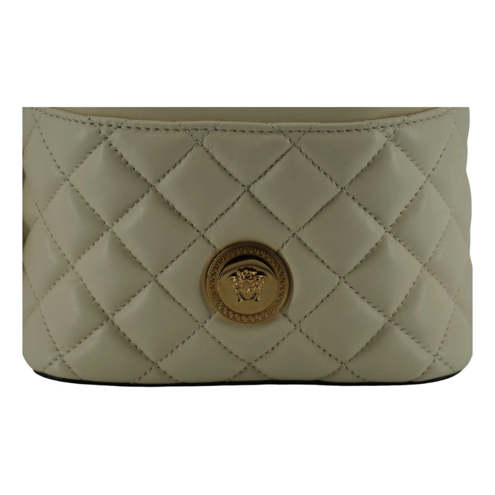 Versace Elegante Kleine Bucket Schoudertas Gray Dames