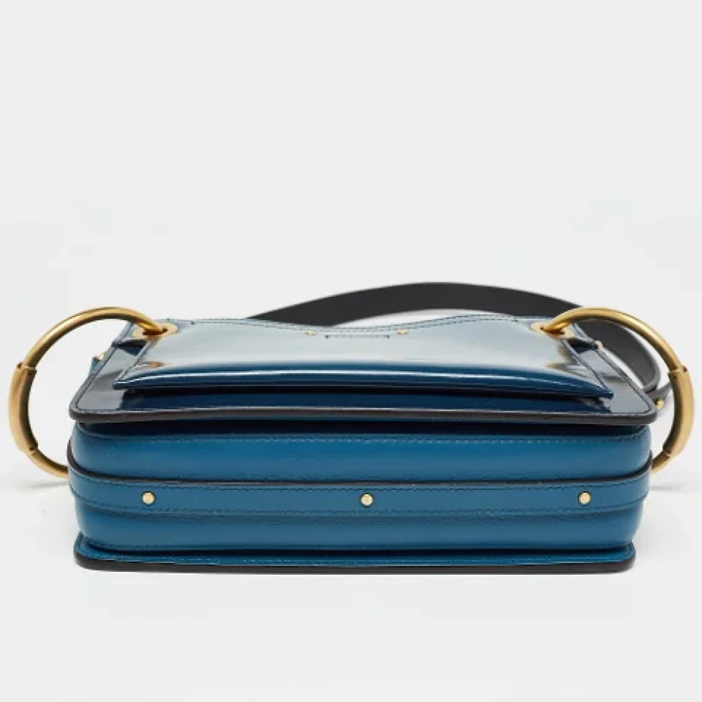 Chloé Pre-owned Leather shoulder-bags Blue Dames