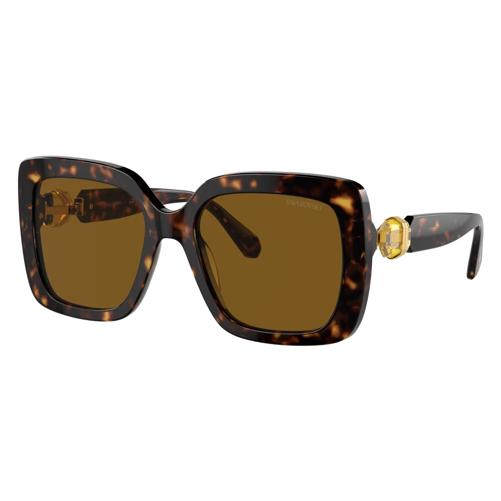 Swarovski Unisex Brown Sunglasses, 55 Mm, 0Sk6001