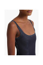 ocean-blue-square-neck-sleeveless-top