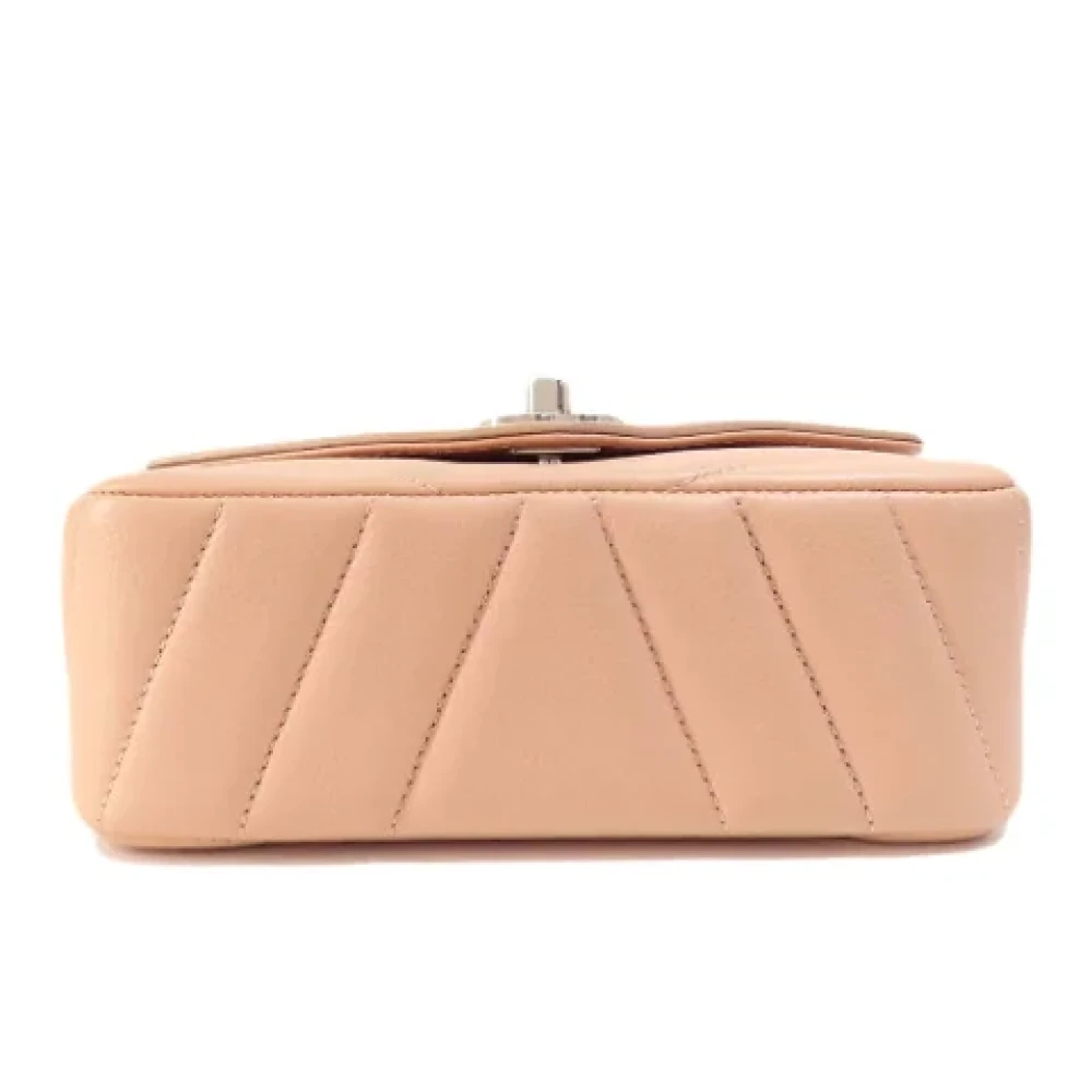 Chanel Vintage Pre-owned Fabric chanel-bags Pink Dames