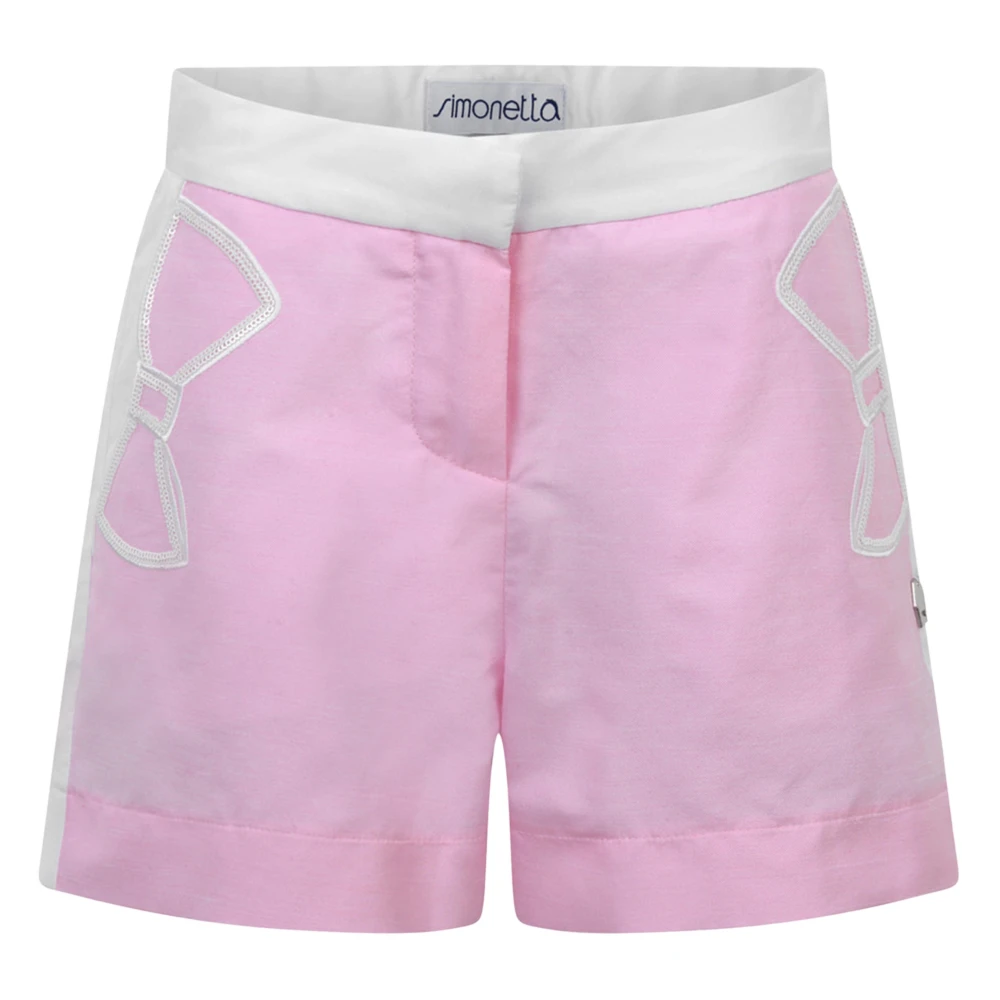 Simonetta Pink Shorts, Female, 2 Y, Shorts