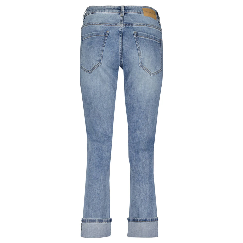 Red Button Vintage Reparatie Knoopbroek Blue Dames