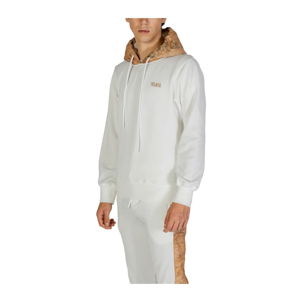 Alviero Martini 1a Classe Gemengde Trui Mannen Herfst Winter Collectie White Heren