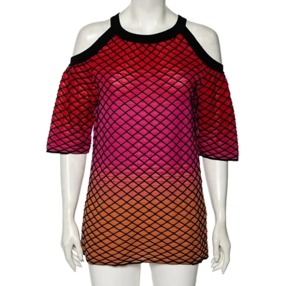 Missoni Pre-owned Cotton tops Red Dames