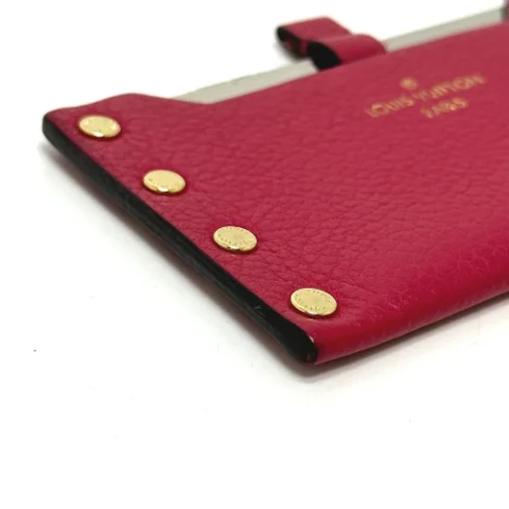 Louis Vuitton Vintage Pre-owned Leather wallets Pink Dames