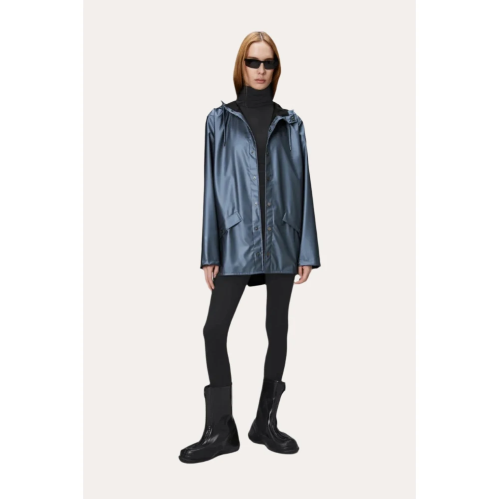 Rains MiniHeren Unisex Regenjas Blue Dames