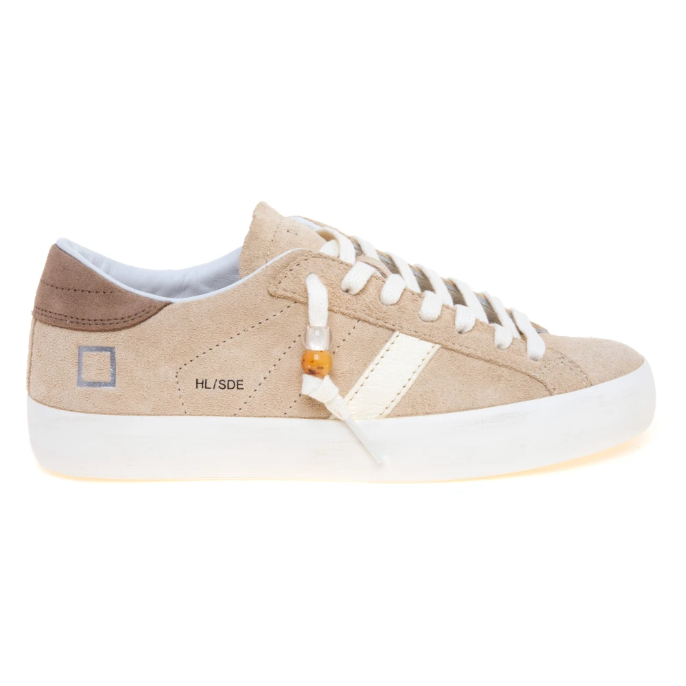 D.a.t.e. Hill Low Dames Schoenen Beige