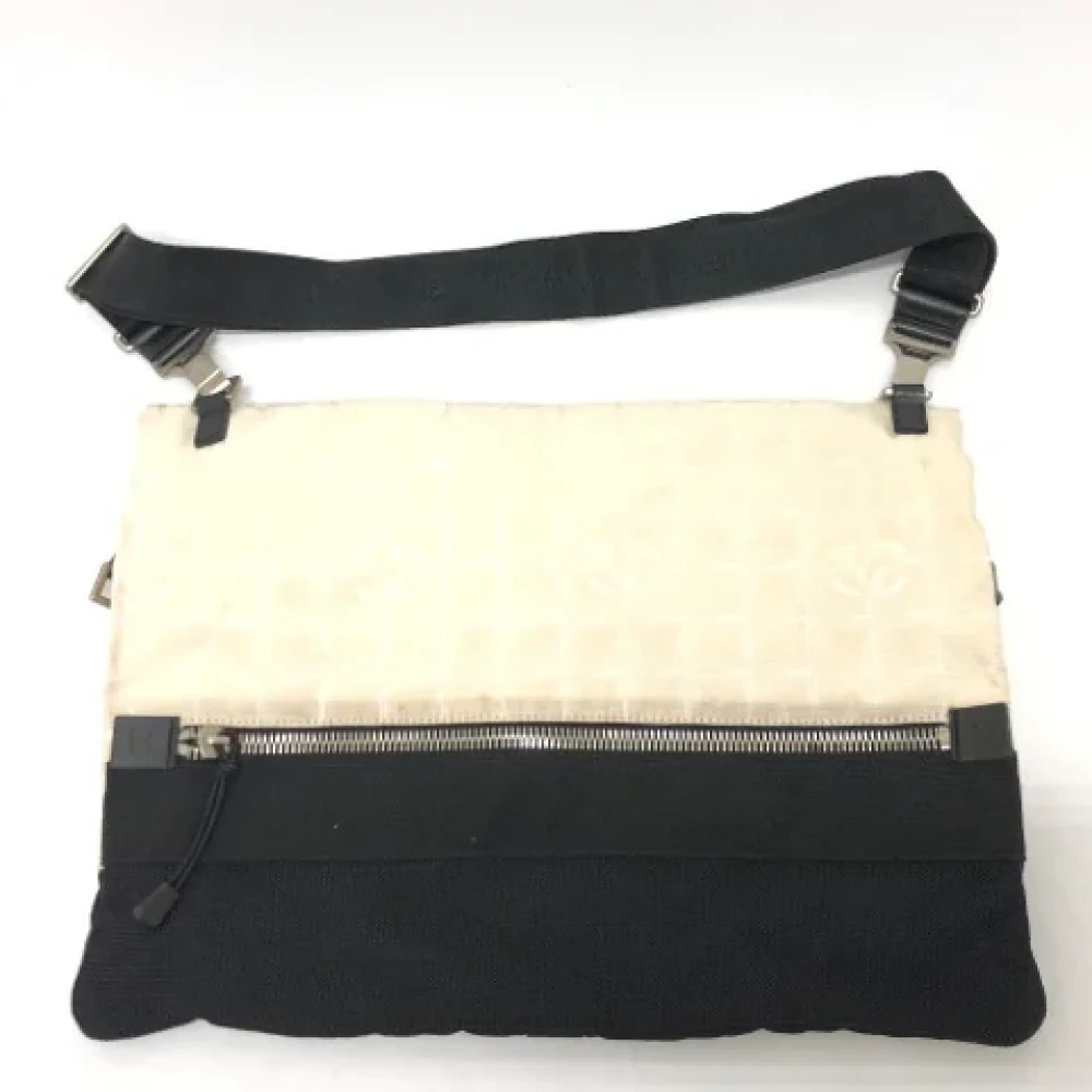 Chanel Vintage Pre-owned Fabric chanel-bags White Dames
