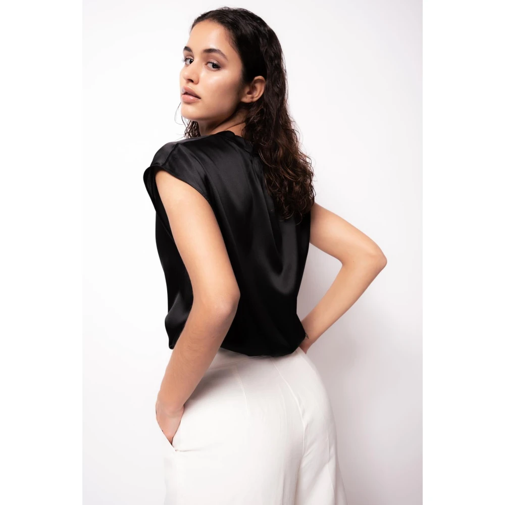 pinko Stijlvolle Blouse Black Dames
