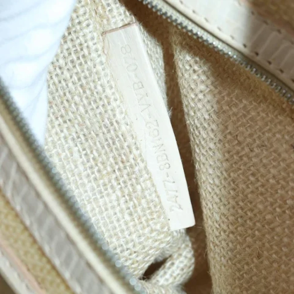 Fendi Vintage Pre-owned Canvas fendi-bags Beige Dames