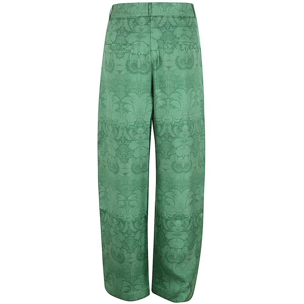 Pierre-Louis Mascia Wide Trousers Green Dames