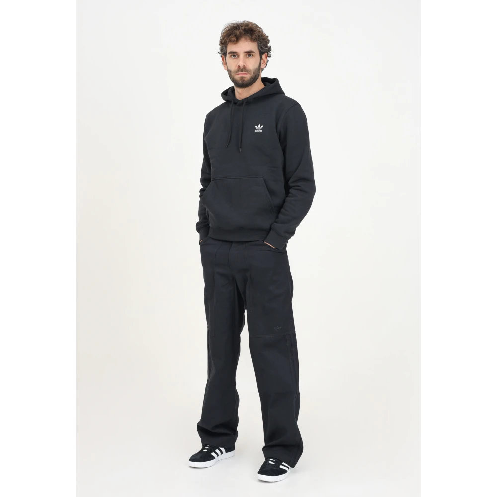 adidas Originals Zwarte Cargo Broek Premium Essentials Black Heren