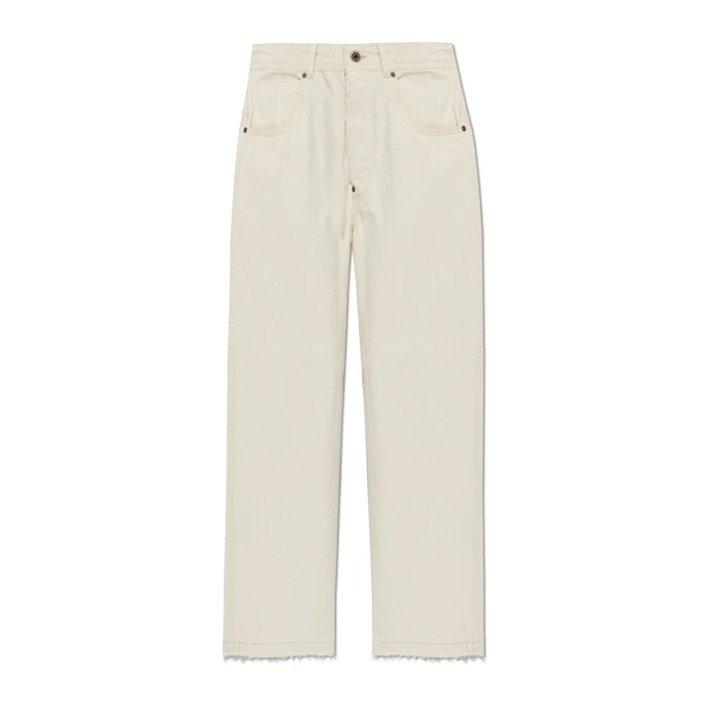 Maison Margiela Jeans met gesp Beige Heren